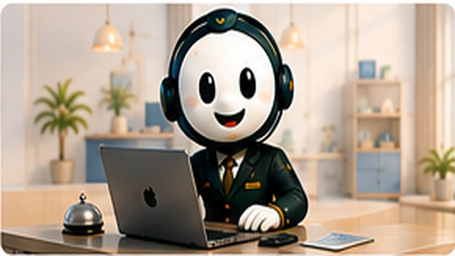 Hello vestido de Customer Support Advisor